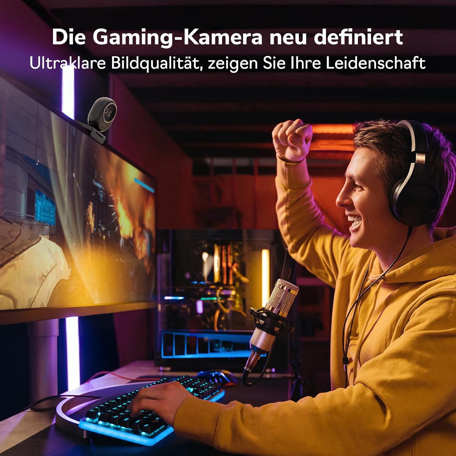 Thumbnail 6 de EMEET Piko+ 4K Webcam Dual-Kamera
