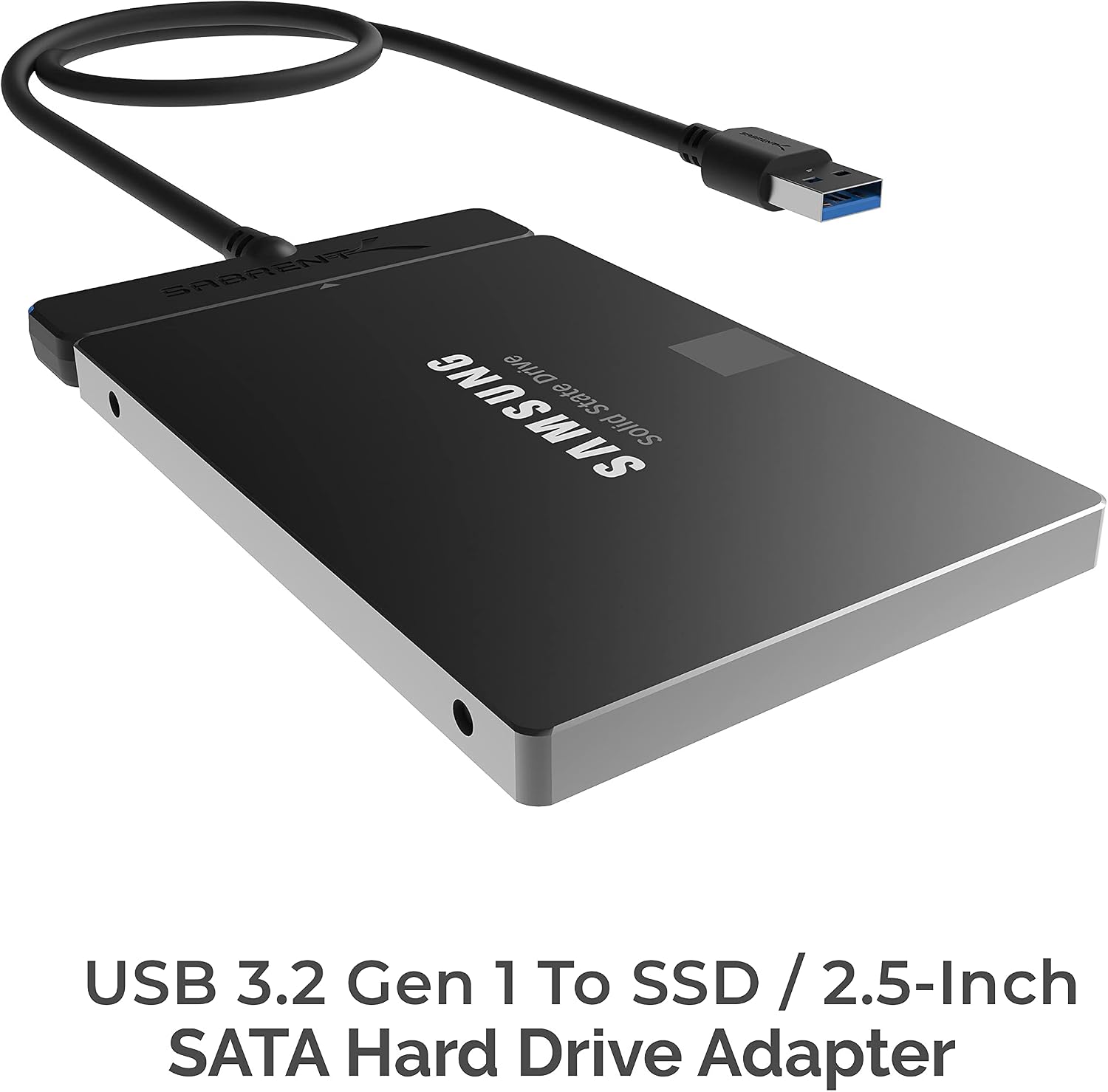 Detalle de SABRENT SATA to USB 3.2 Adapter for 2.5" HDD/SSD (EC-SSHD)
