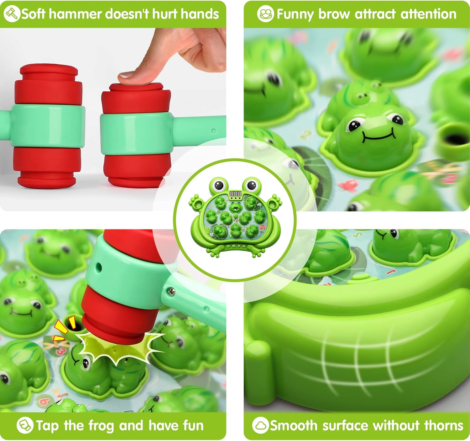 Thumbnail 4 de HopeRock Whack A Frog Game, 45 Levels