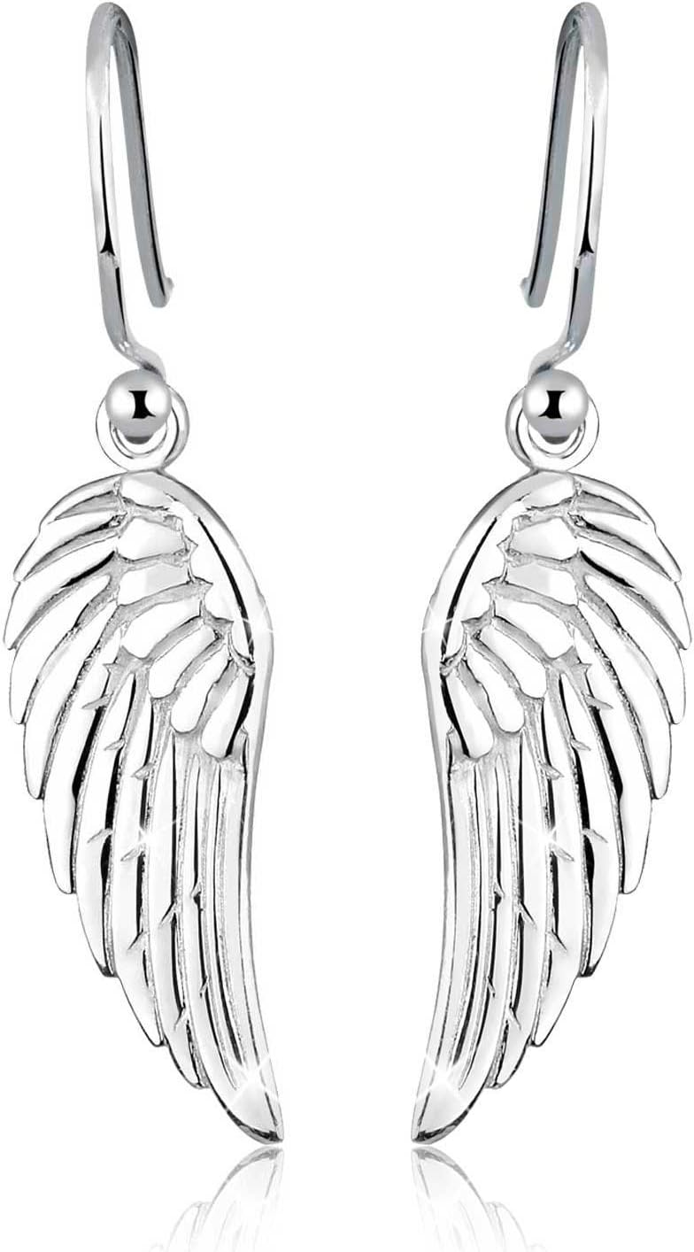 Detalle de Elli Engelsflügel Ohrringe aus 925 Sterling Silber
