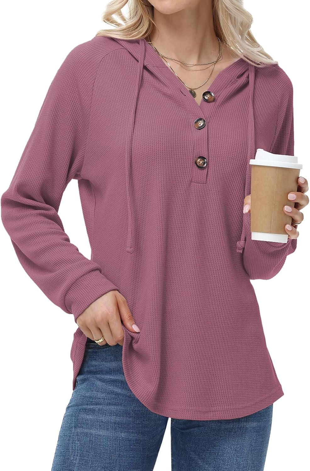 Detalle de Tanmolo Hoodie Damen Kapuzenpullover