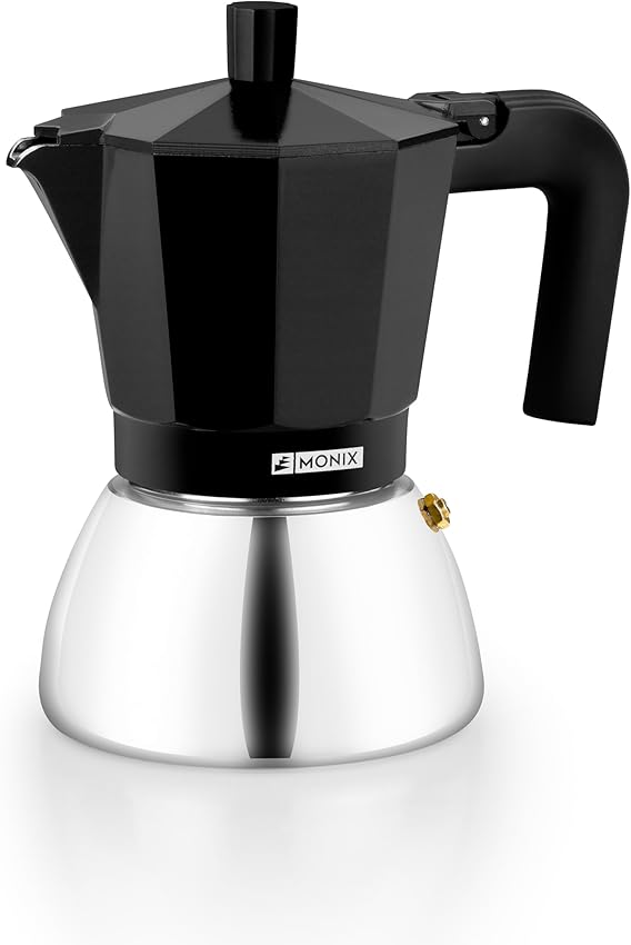 Detalle de Monix Induction Inox Cafetera italiana 9 tazas