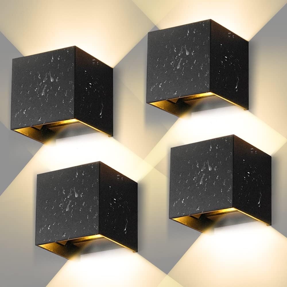 Detalle de CHENBEN Aplique Pared Exterior 12W 3000K