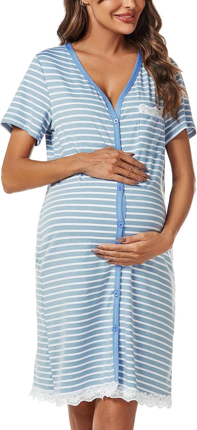 Thumbnail 1 de Uniexcosm Maternity Nursing Nightdress