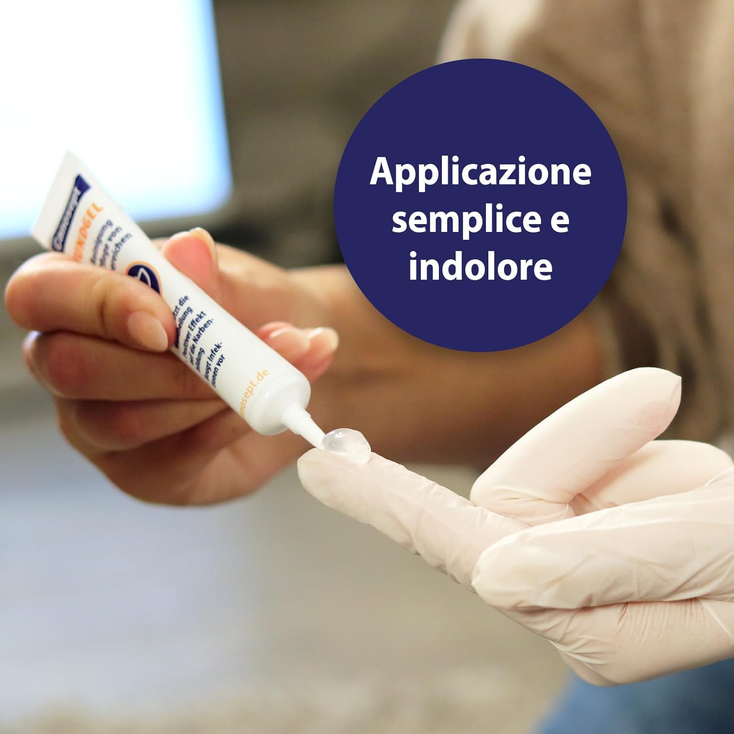 Detalle de Canosept Gel Per Ferite Cane 20ml – Gel antisettico per ferite e pulizia della pelle del cane