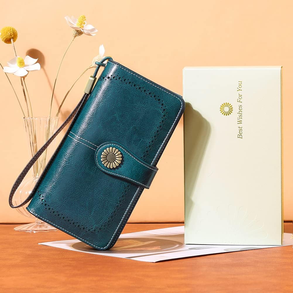 Detalle de SENDEFN Women's Leather Wallet