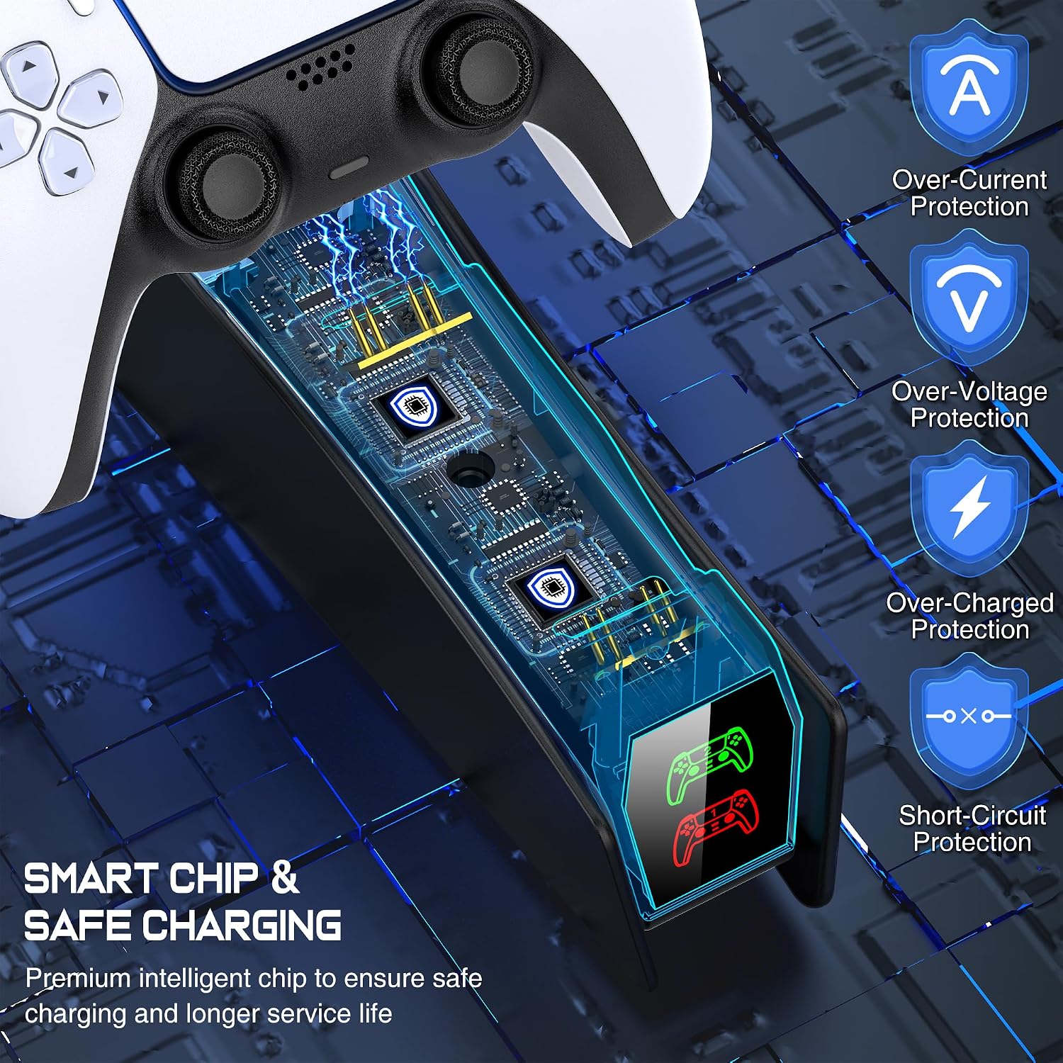 Detalle 2 de PS5 Dual Controller Charger Station