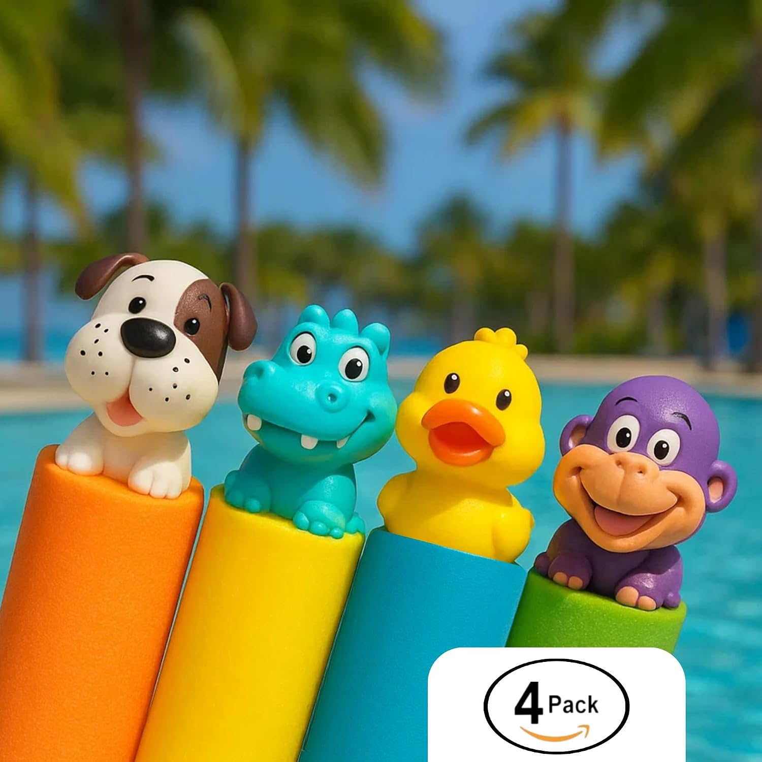 Detalle de Water Blaster Set: 8-Pack Water Guns for Kids