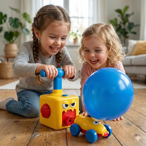 Detalle de LUDAZON Macchinine ad Aria – Giochi educativi per bambini 2–6 anni, insegnano aerodinamica in modo divertente
