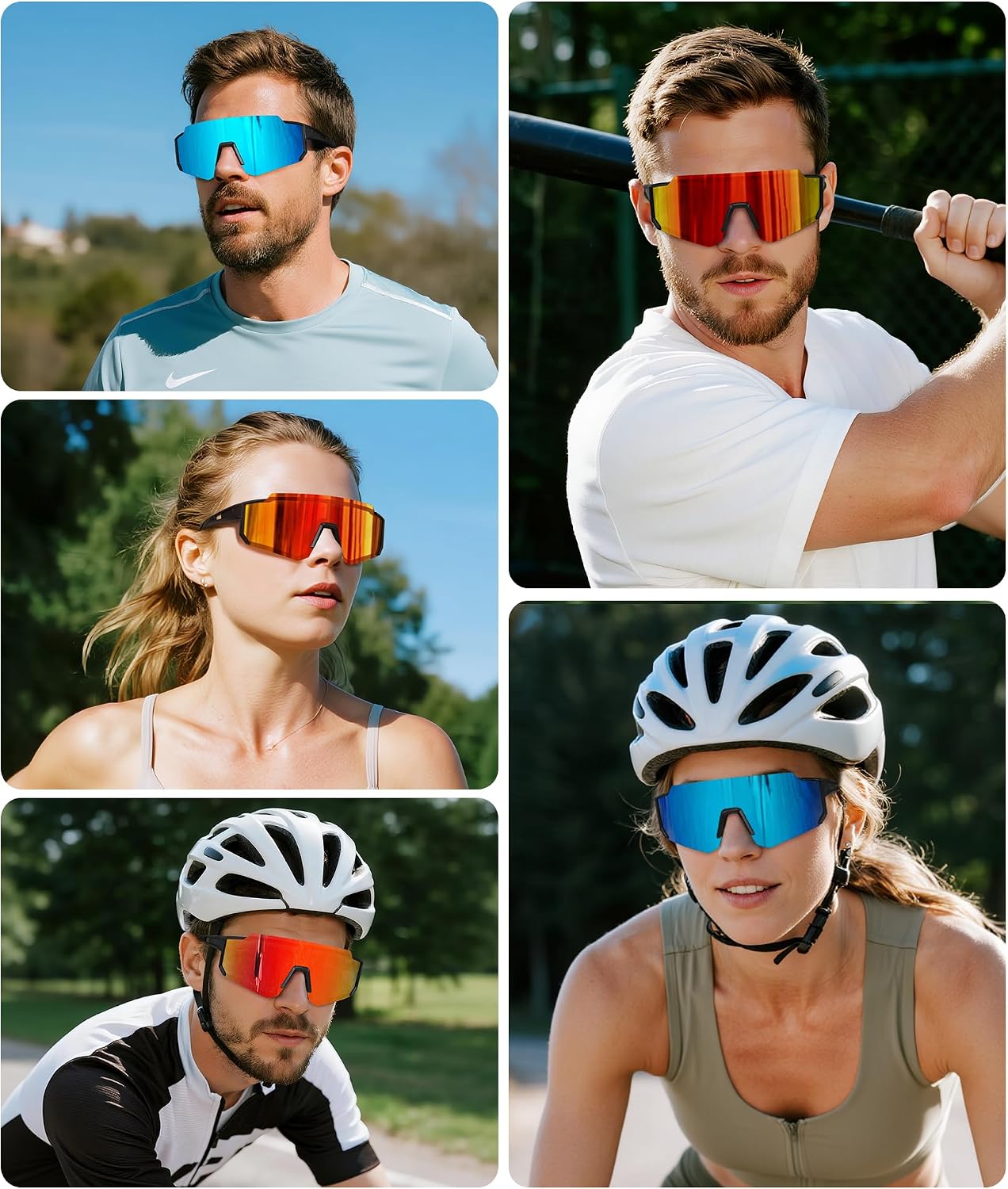 Thumbnail 1 de STORYCOAST Sports Sunglasses with Polycarbonate Lenses