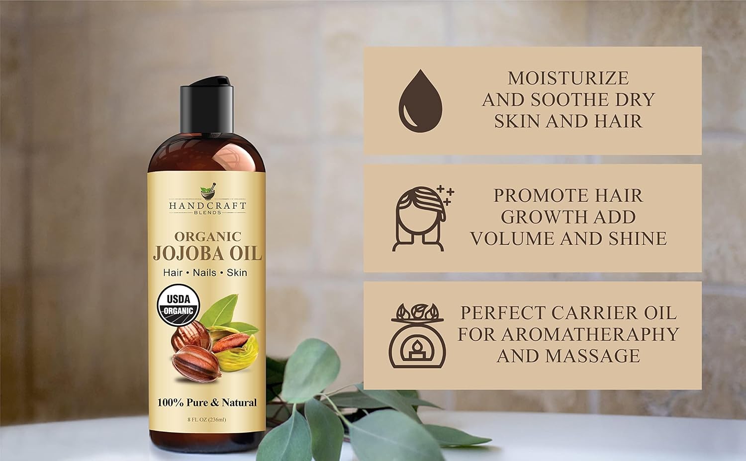 Thumbnail 4 de Handcraft Blends Jojoba Oil 236 ml