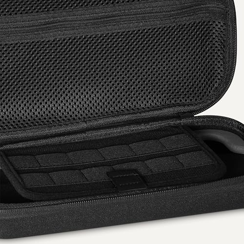 Thumbnail 3 de Amazon Basics Funda Universal para Nintendo Switch con 12 ranuras para tarjetas y almacenamiento completo (Negra) — compatible con Switch OLED y Switch 2