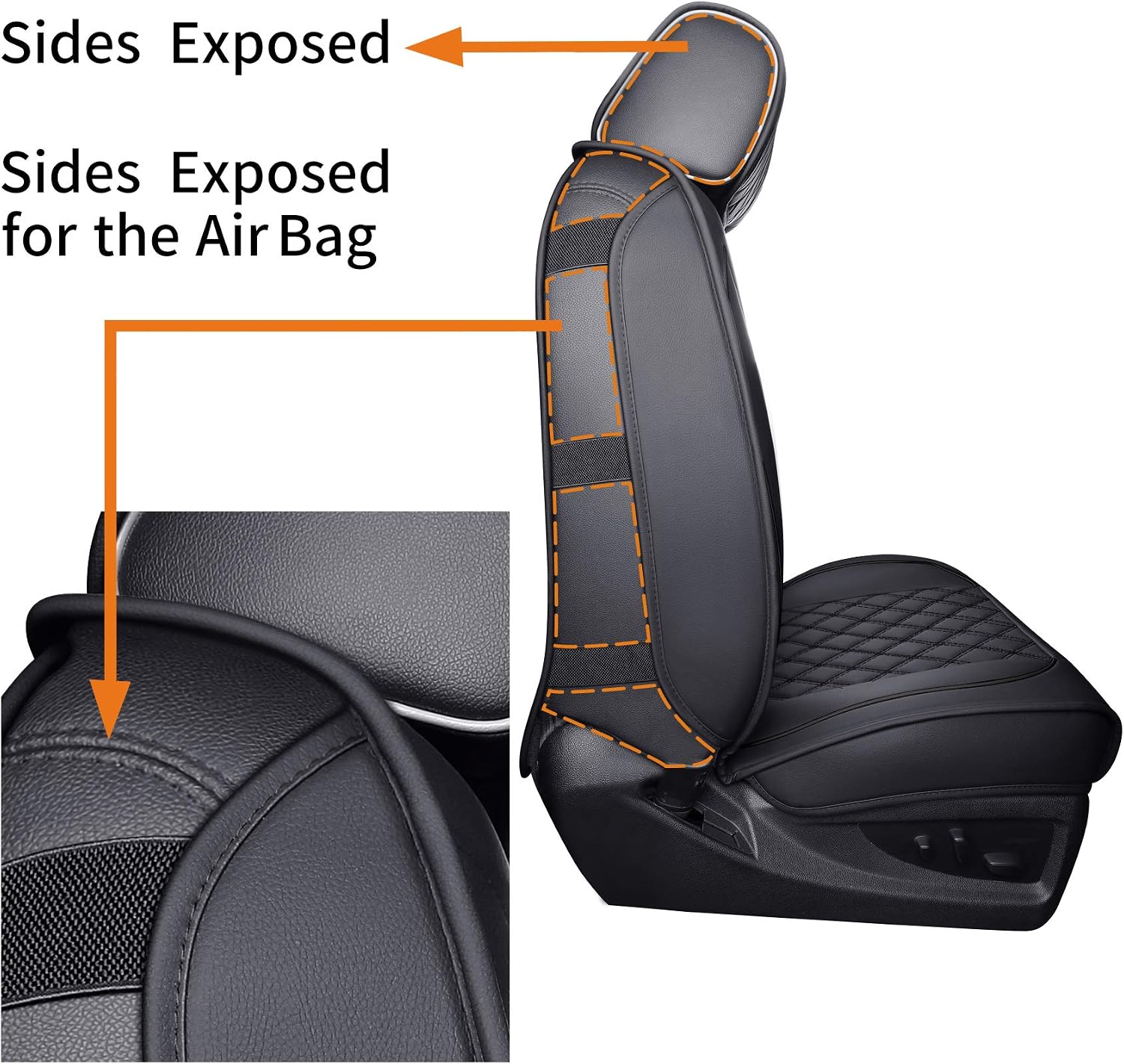 Detalle 2 de Aierxuan Seat Covers 2007-2026