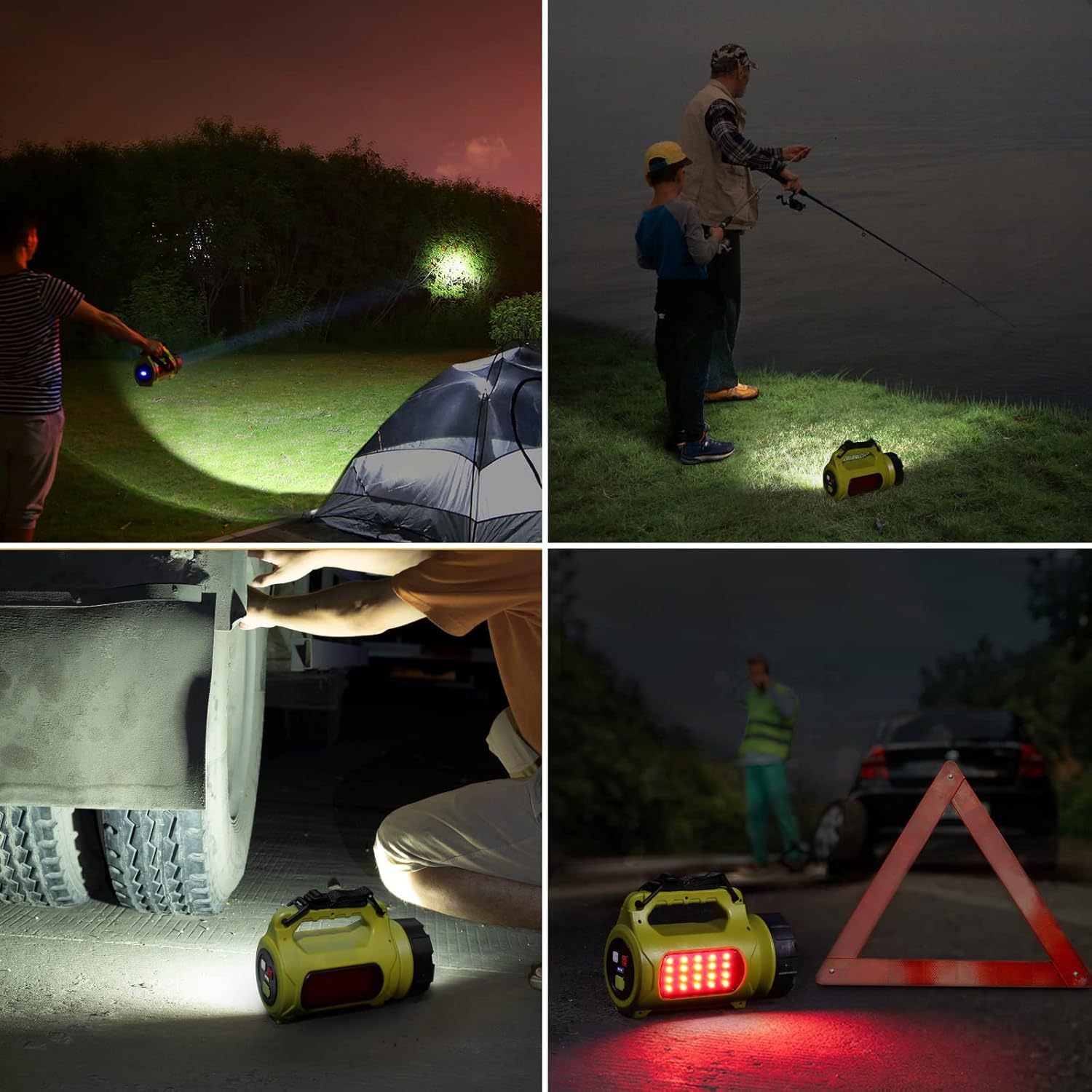 Thumbnail 5 de LE Lampe Camping LED — Lampe torche rechargeable 1000 lm, 5 modes, fonction powerbank et étanche