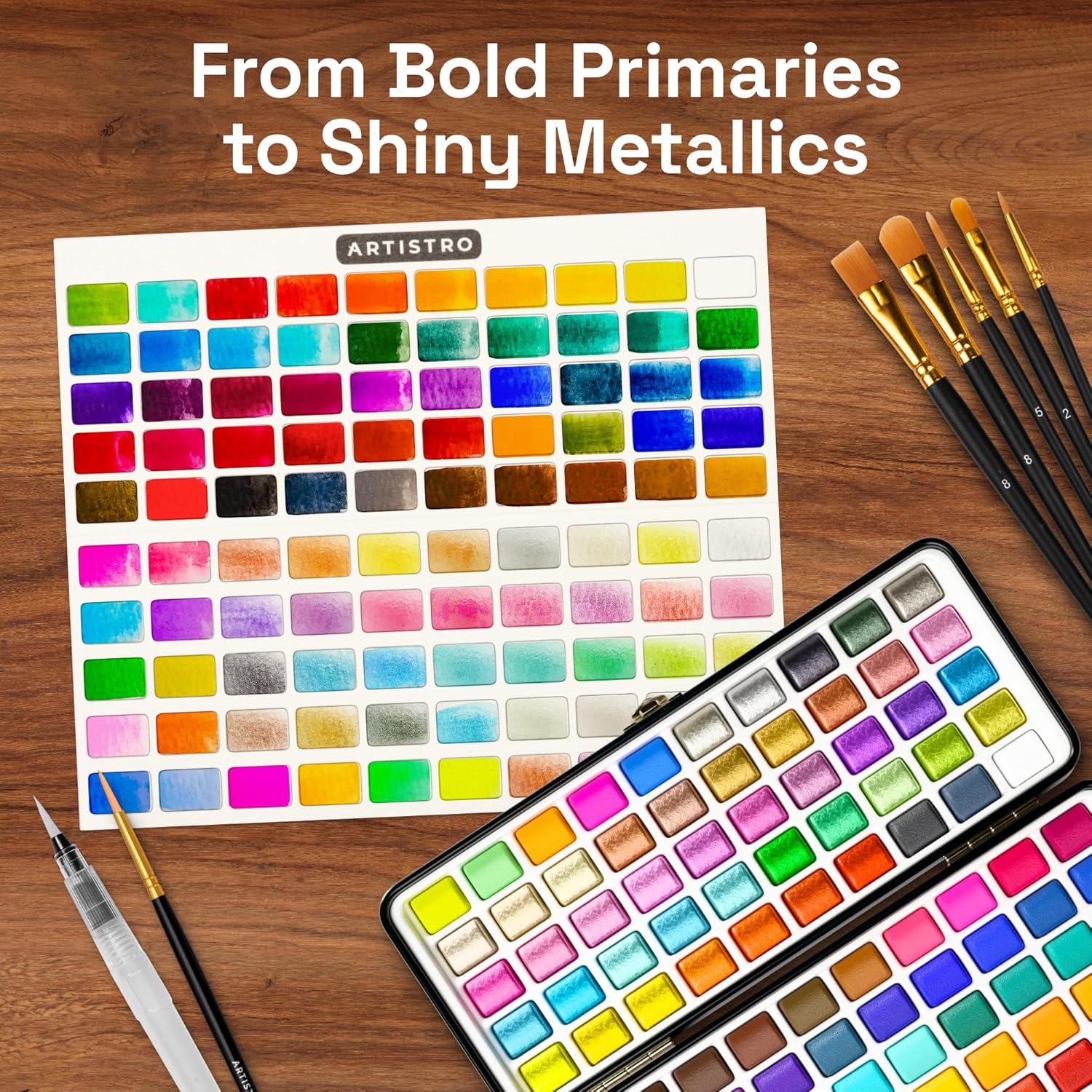 Thumbnail 2 de Artistro Aquarellfarben-Set 100 Farben 🎨