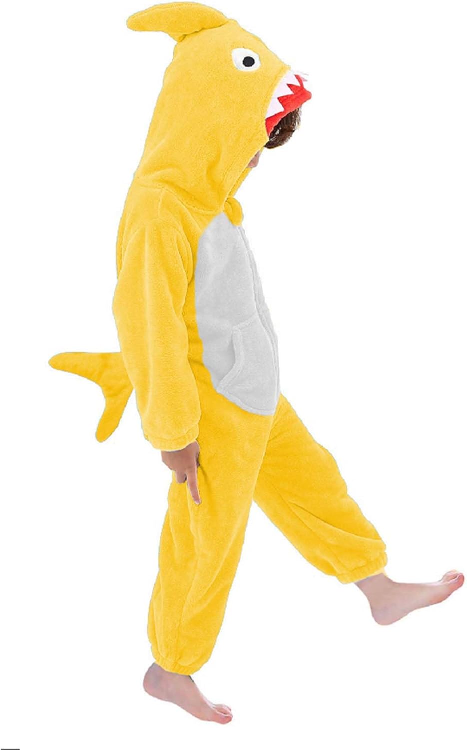 Thumbnail 6 de LOLANTA Déguisement Requin Enfant – Mamelon/Combinaison en flanelle à capuche pour garçons et filles (2–7 ans)