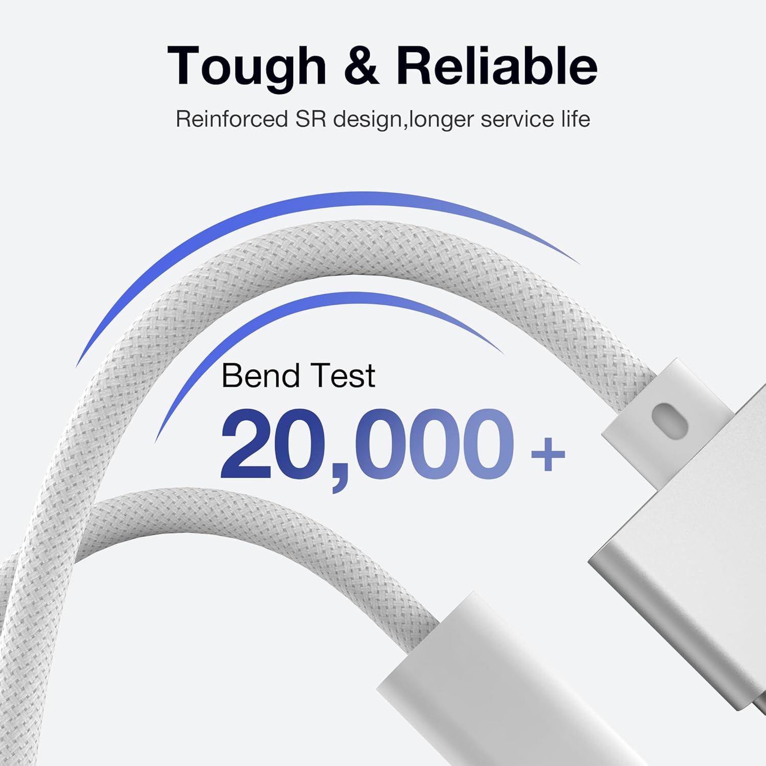 Thumbnail 5 de Hugener Magnetic 3 Cable USB-C 6.6FT — 140W charger cable