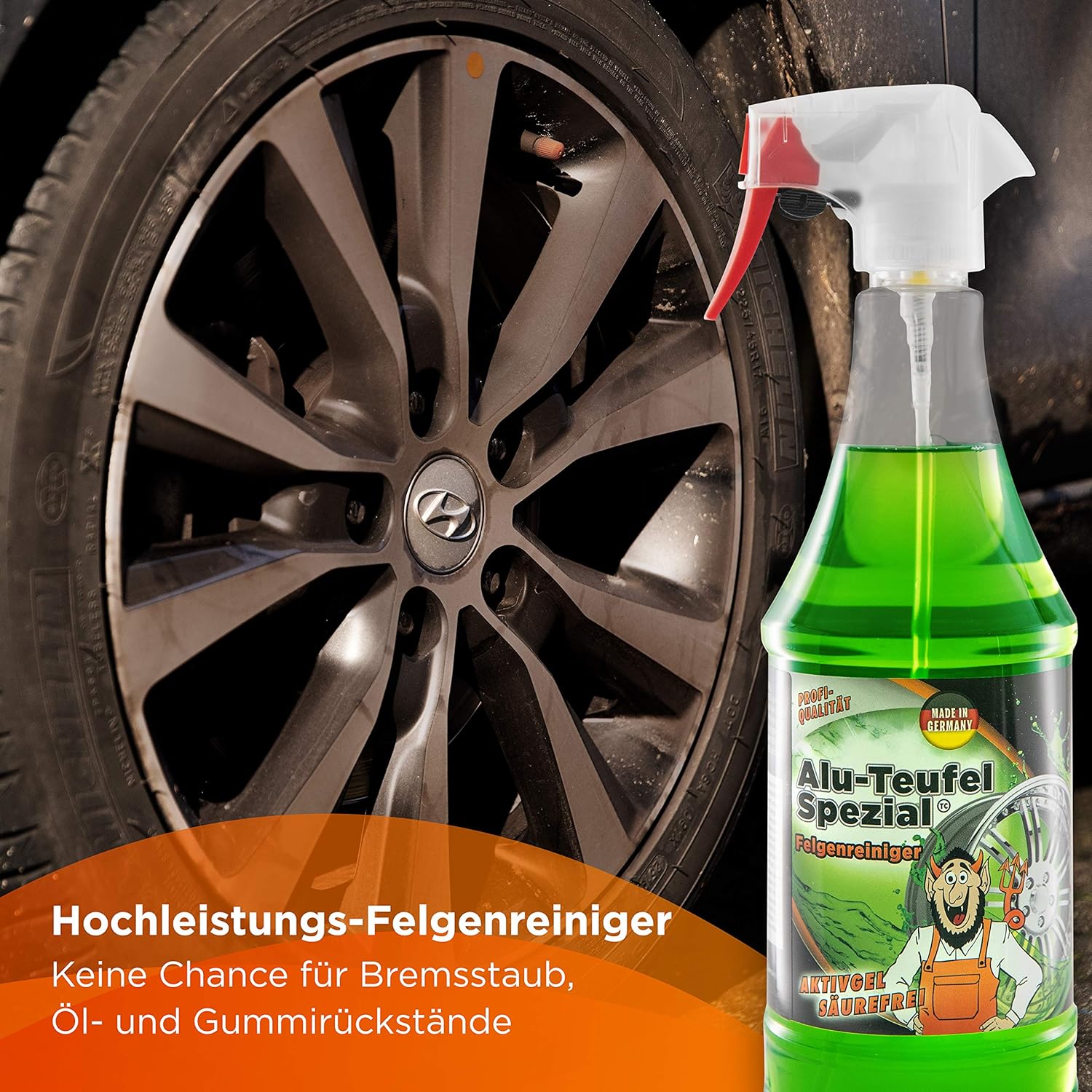 Detalle de Tuga Chemie Alu-Teufel Felgenreiniger 1 L
