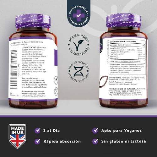 Thumbnail 2 de Nutravita Magnesium Complex 1545mg + 600mg 💊