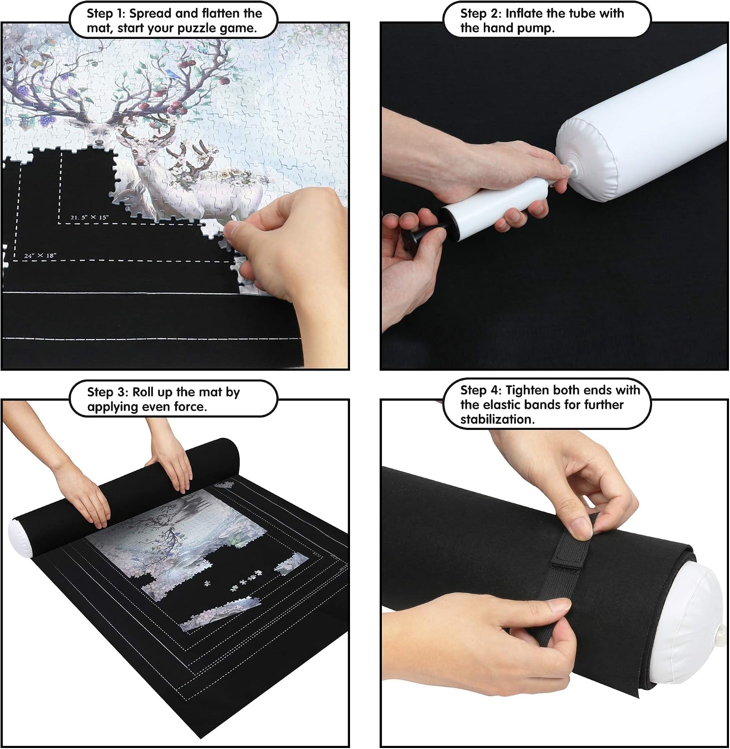 Detalle 2 de Becko US Puzzle Roll Jigroll for 1,500 pcs