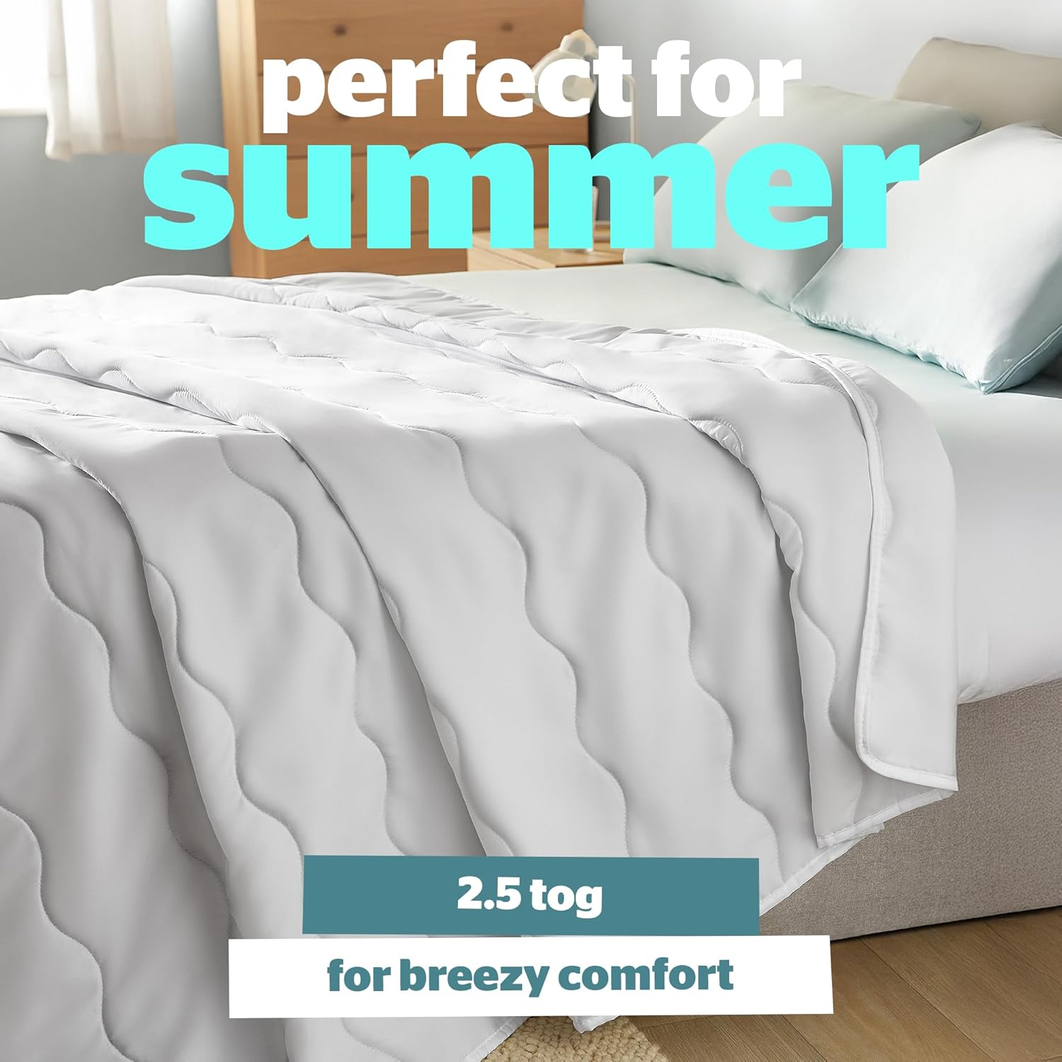 Thumbnail 3 de Silentnight Summer Breeze 2.5 Tog Super King Duvet