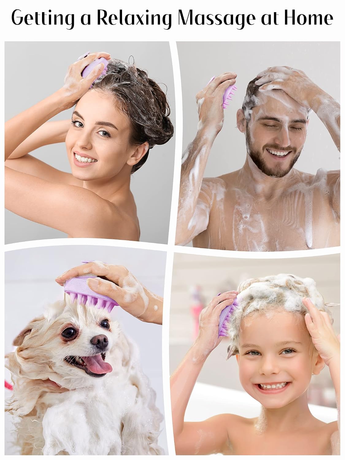 Thumbnail 6 de HEETA Scalp Massager with Silicone Bristles