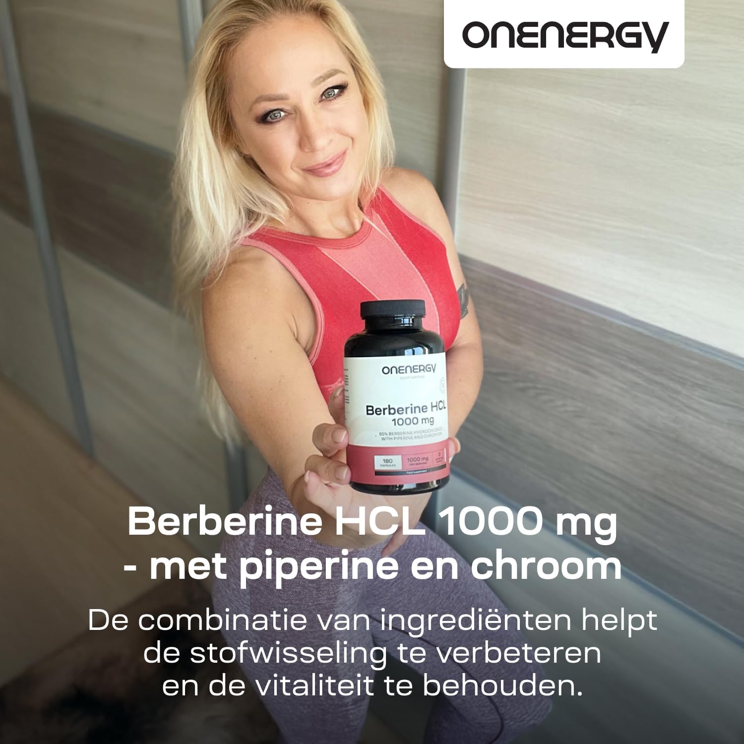 Thumbnail 6 de OnEnergy Berberine HCL 1000 mg, 180 capsules met piperine en chroom