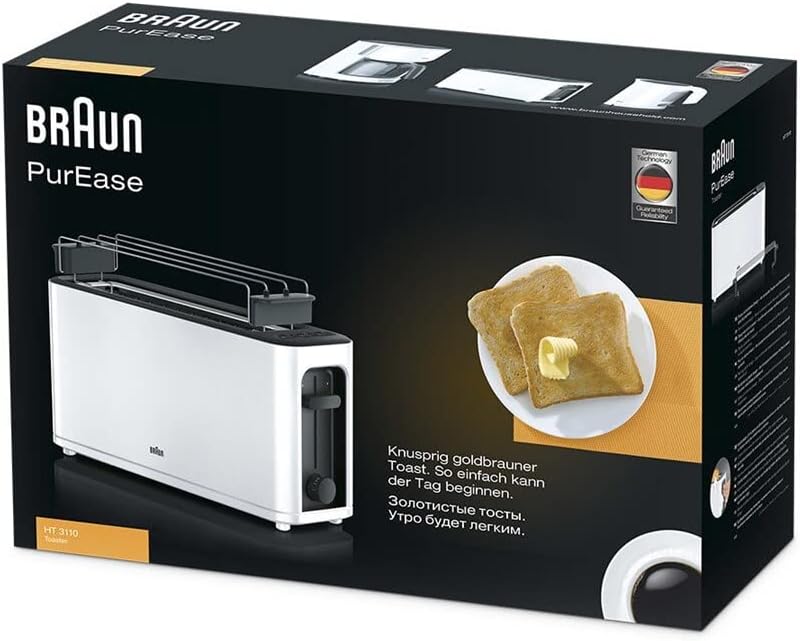 Detalle de Braun HT 3110 WH Toaster 7 Stufen