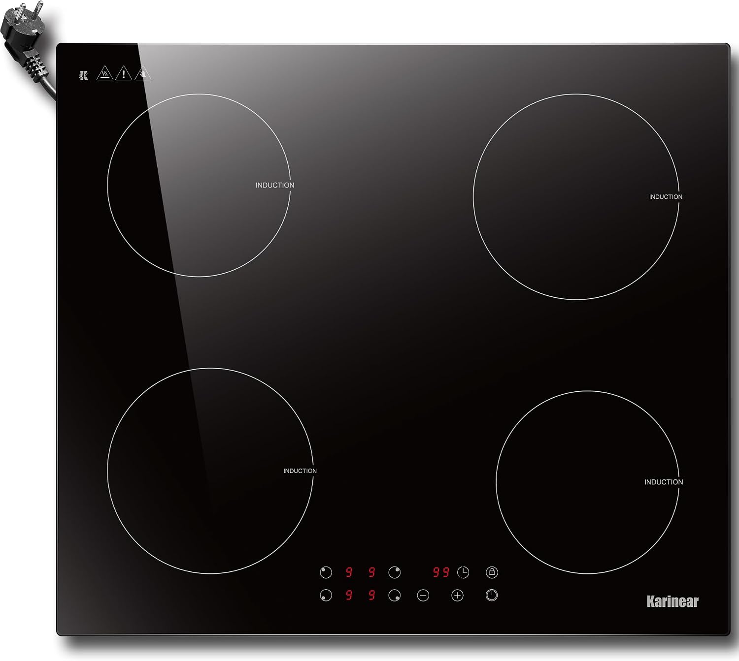 Detalle de Karinear Induktionskochfeld 60 cm 3500W