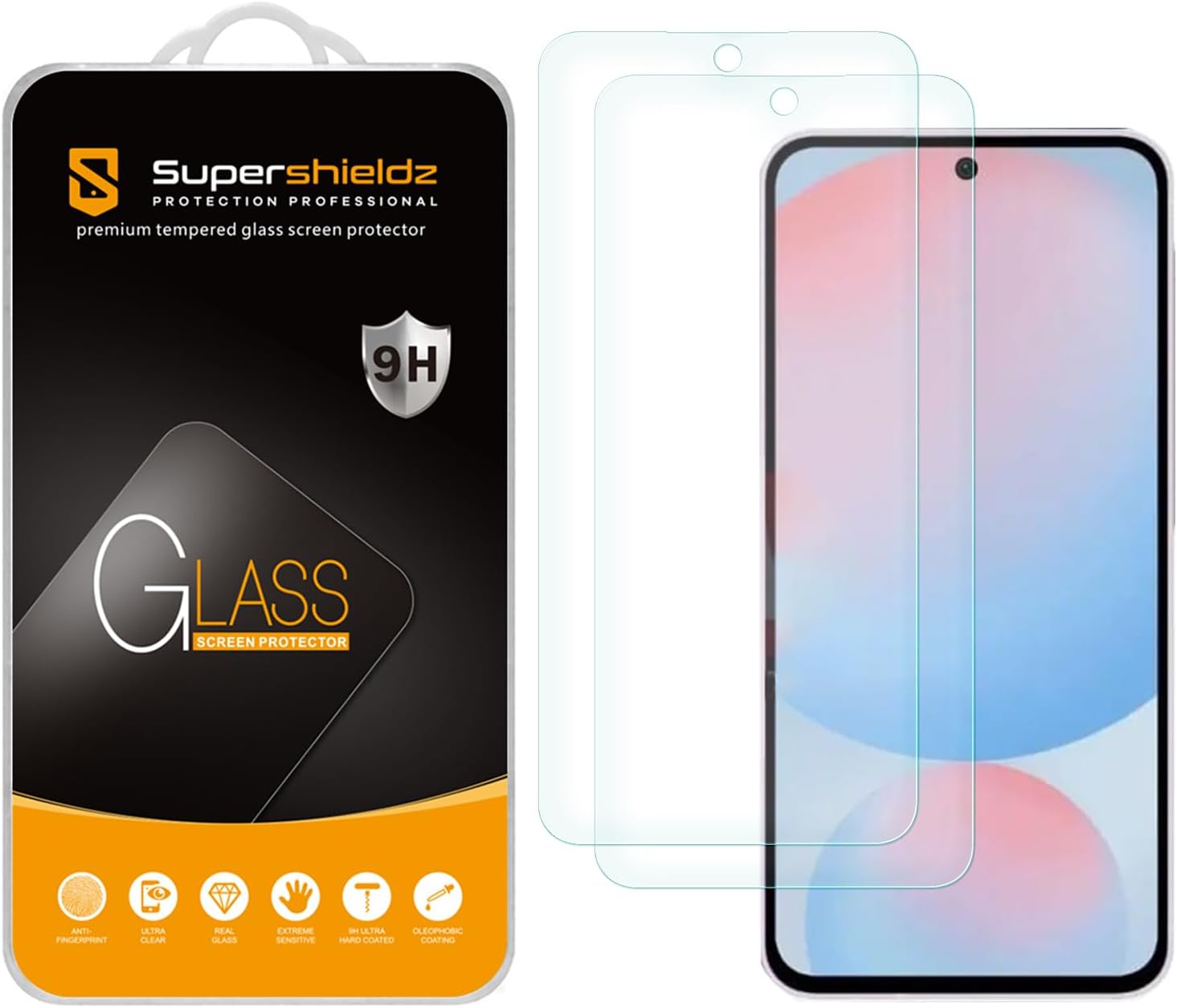 Detalle de Supershieldz A36/A37 Tempered Glass Protector for Galaxy A36 5G/A37 5G