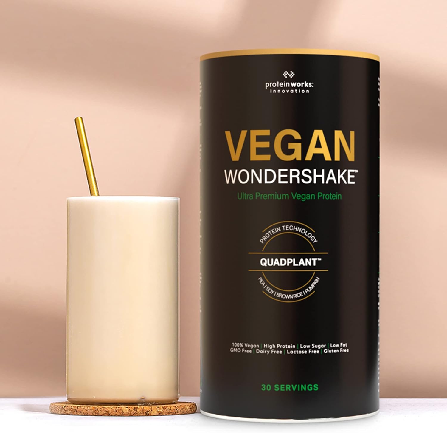 Thumbnail 3 de THE PROTEIN WORKS Vegan Wondershake - Batido Vegano Plátano 🍌