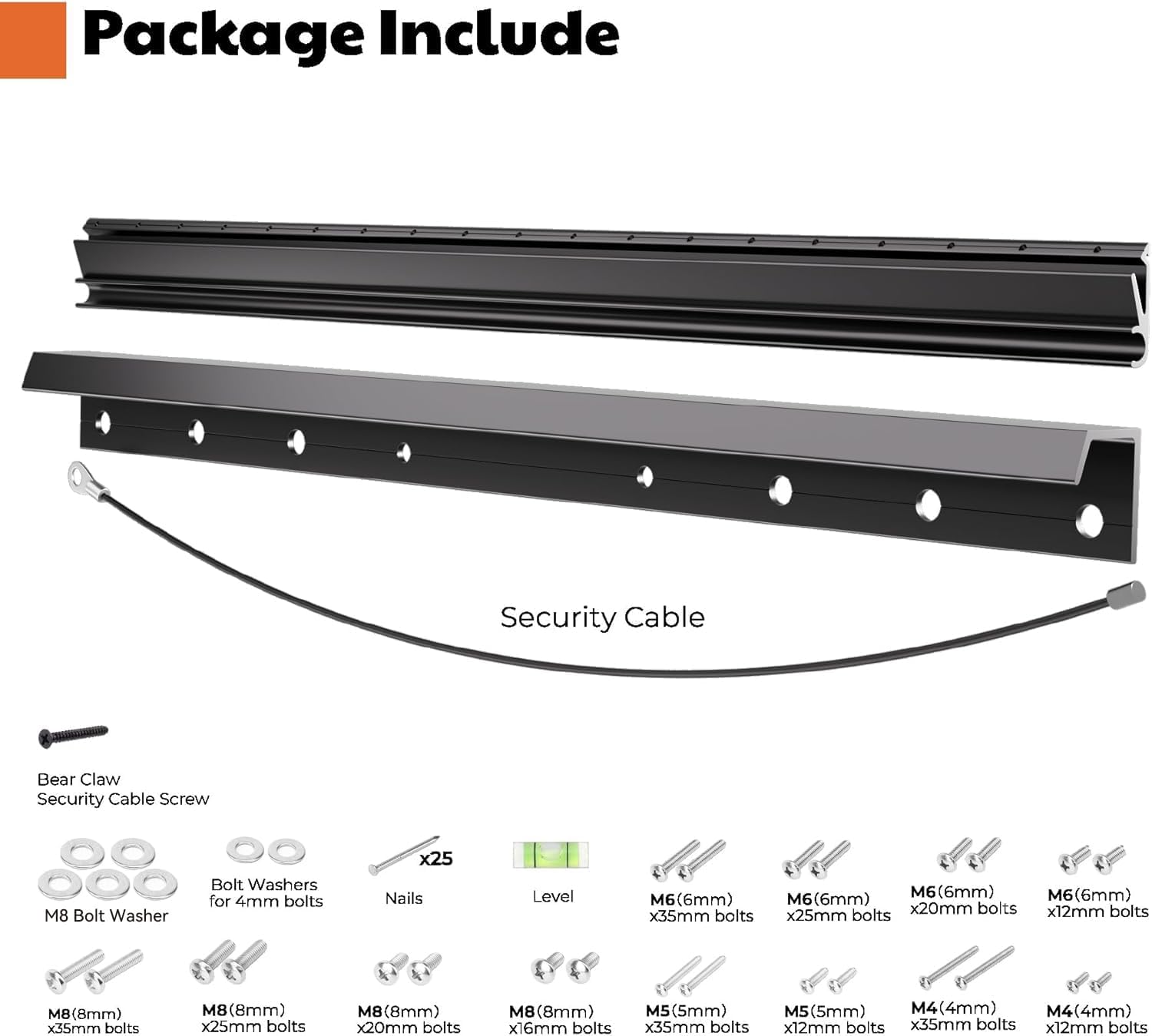 Thumbnail 4 de AENTGIU Studless TV Wall Mount 26-55 inch