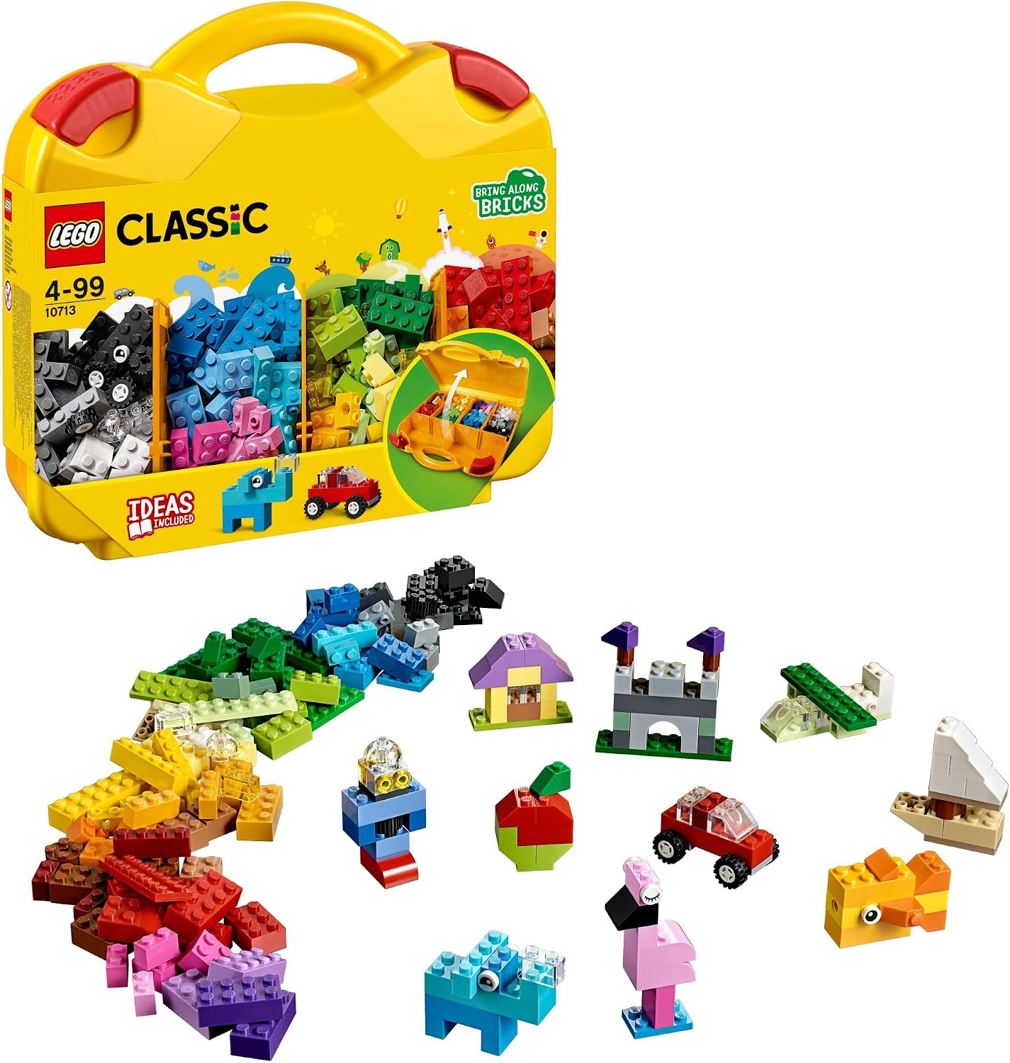 Detalle de LEGO Classic Creative Suitcase 10713 Review