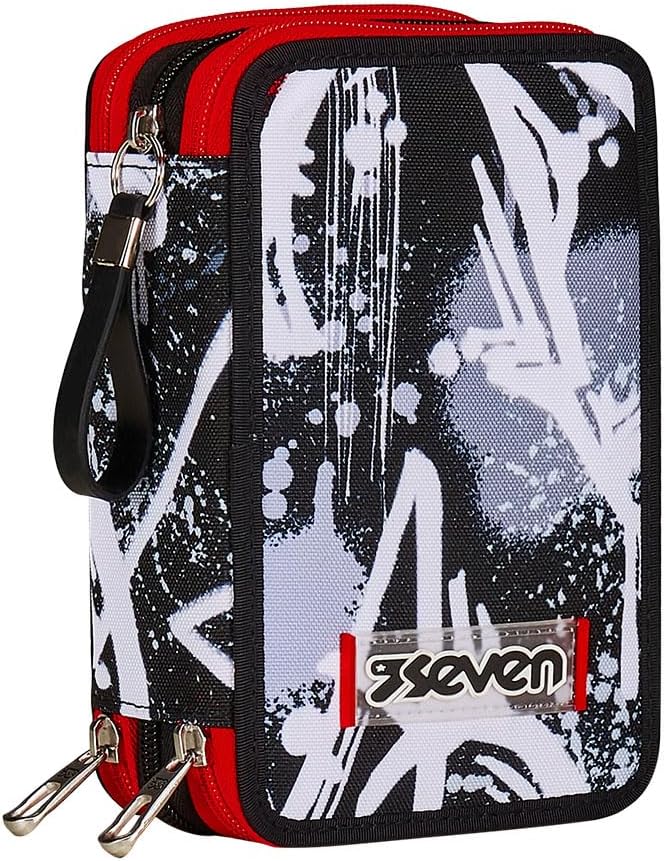 Detalle de Seven Federmäppchen 3 Fächer XXL