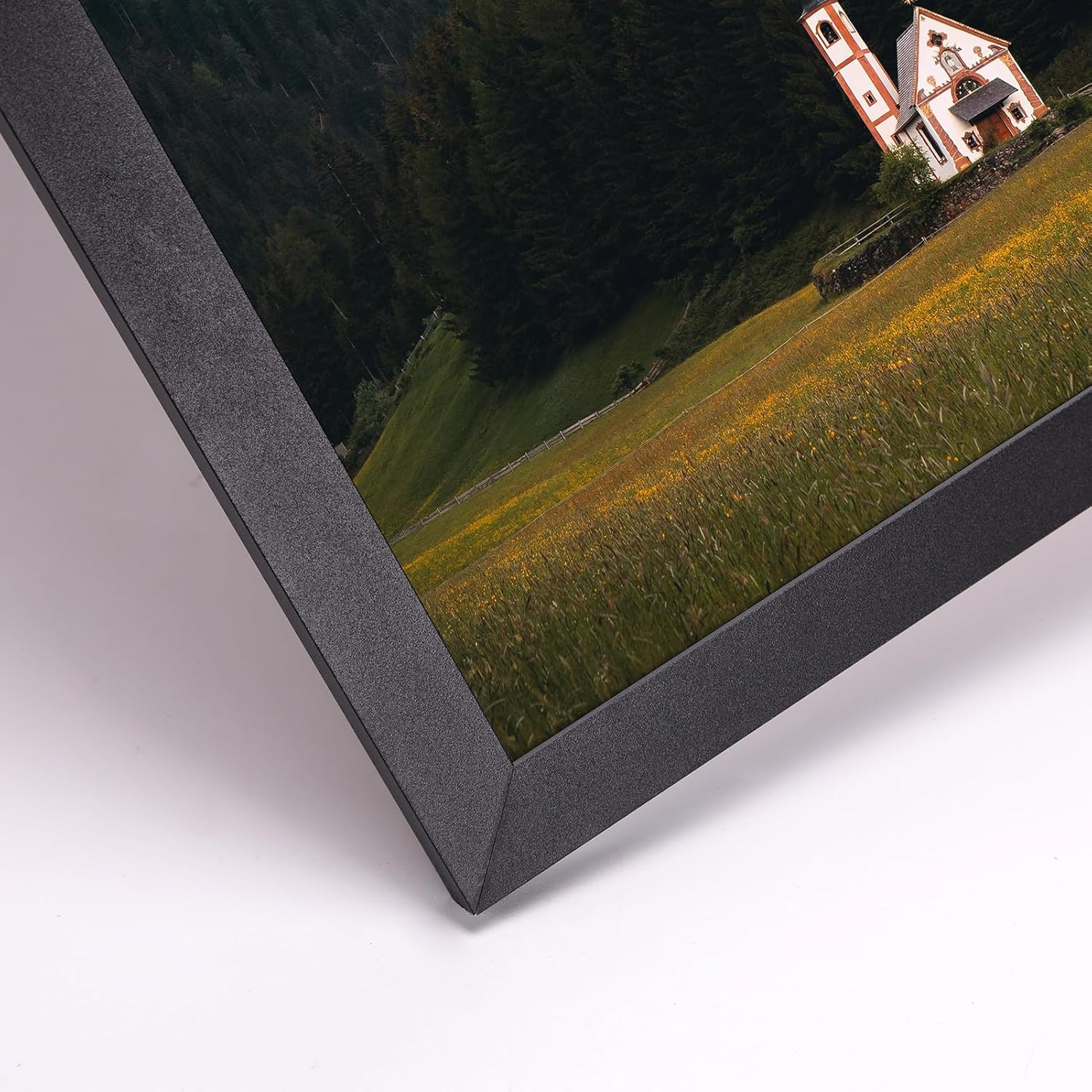 Thumbnail 2 de Giftgarden Schwarzer Bilderrahmen 40x60 cm aus Aluminium mit PS-Fensterscheibe