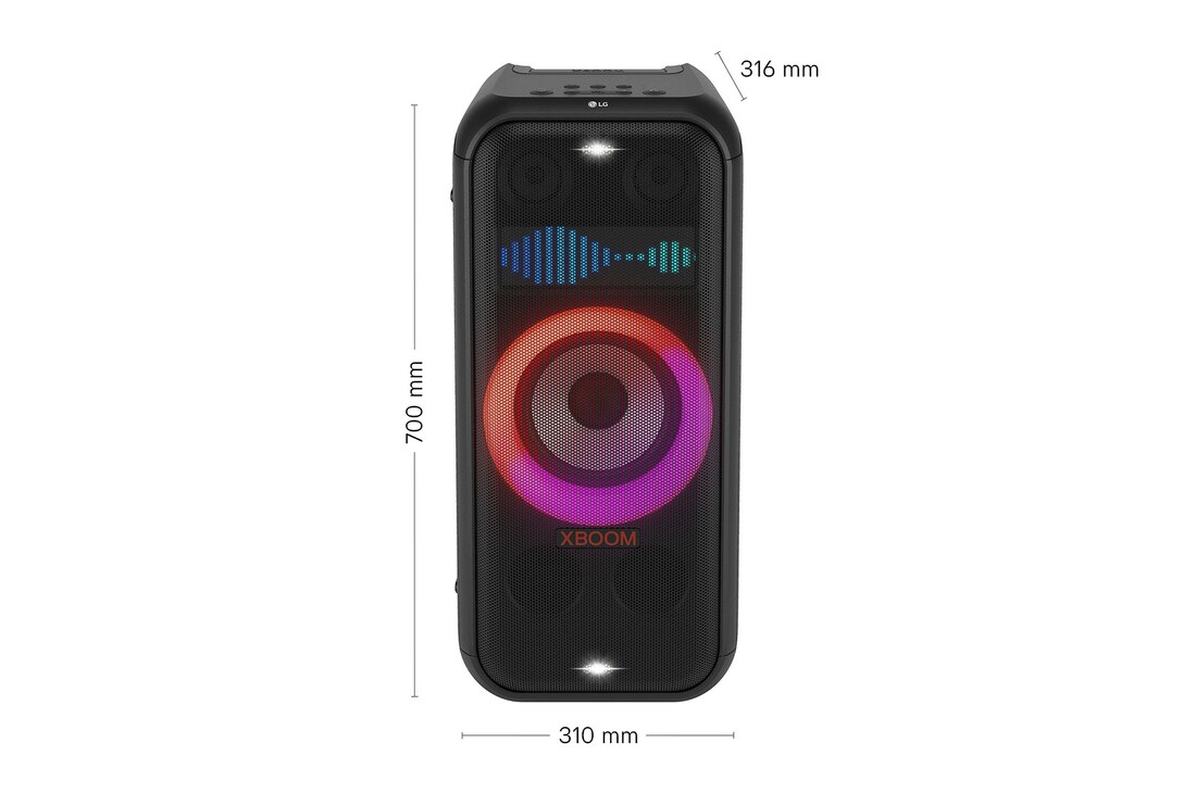 Thumbnail 1 de LG xboom DXL7T Altavoz 250W con karaoke y LED 📢