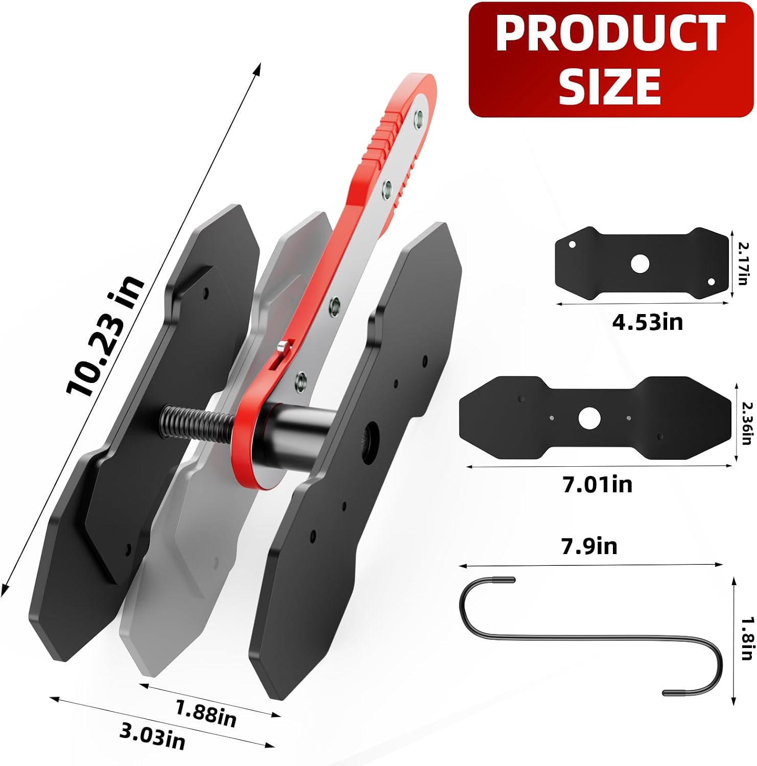Detalle 2 de MAYESAR Brake Caliper Tool 360°