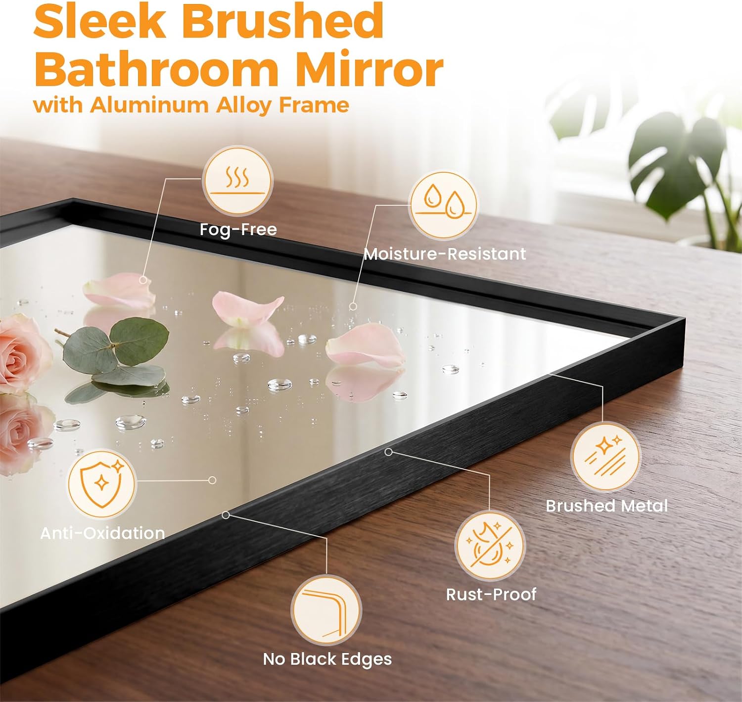 Detalle 2 de NEWBULIG Wall Mirror, 24 x 36 in.