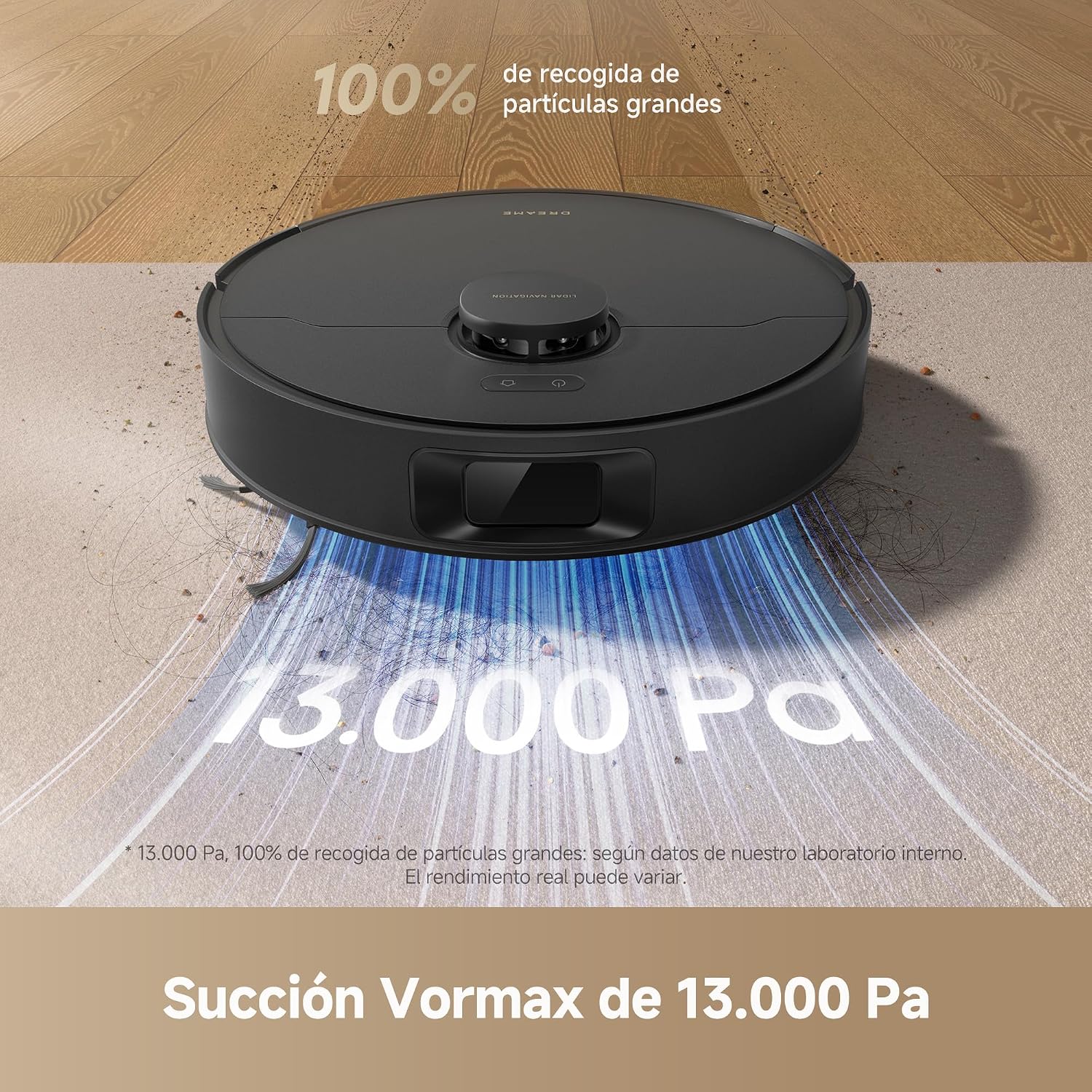 Detalle 2 de DREAME D20 Robot Aspirador 13.000 Pa