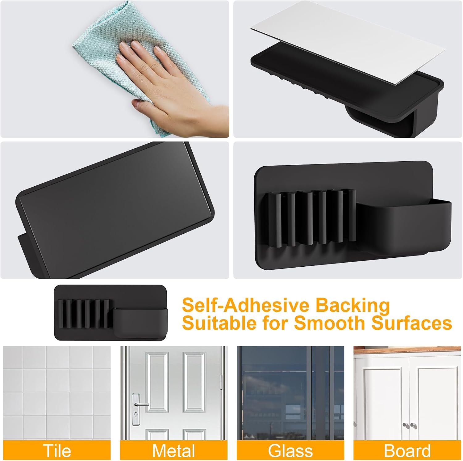 Thumbnail 6 de Adhesive Pen Holder, Silicone
