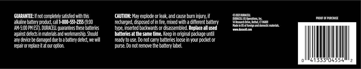Thumbnail 1 de Duracell Coppertop C 10-Count Alkaline Batteries