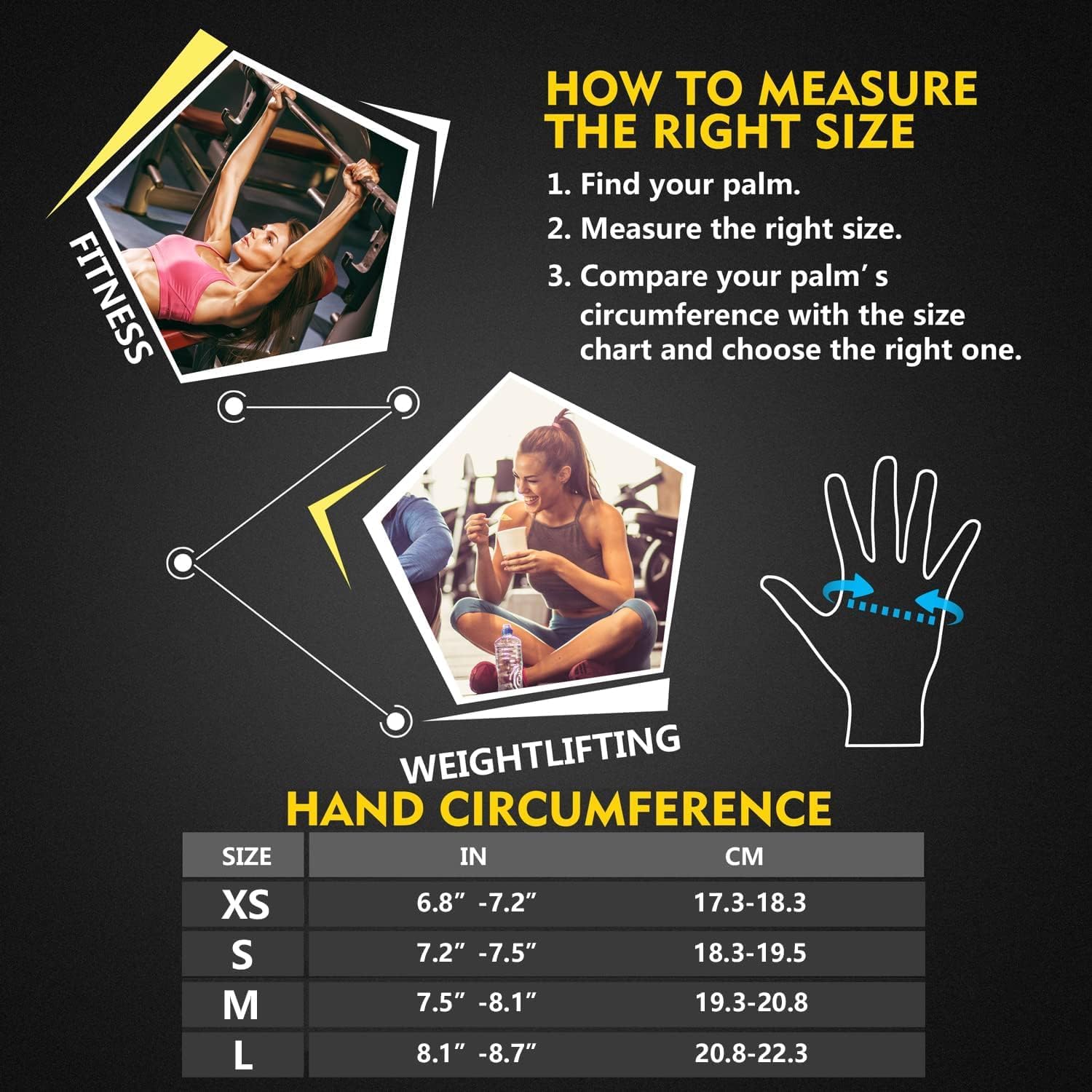Thumbnail 6 de ihuan Weightlifting Gloves
