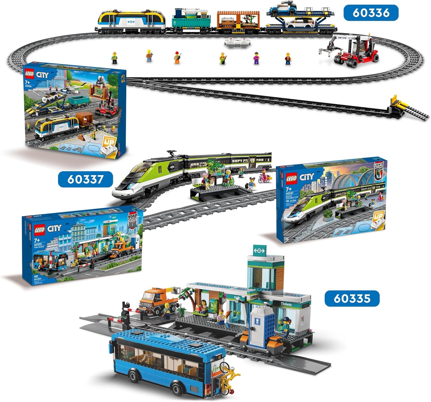 Thumbnail 5 de LEGO 60337 City Express Passenger Train