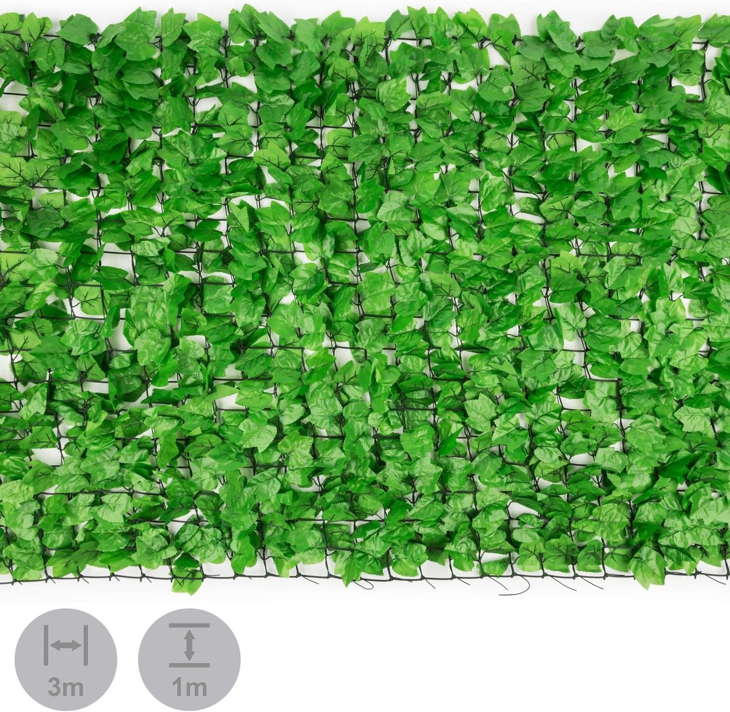 Detalle 2 de blumfeldt Fency Dark Ivy malla 300x100 cm