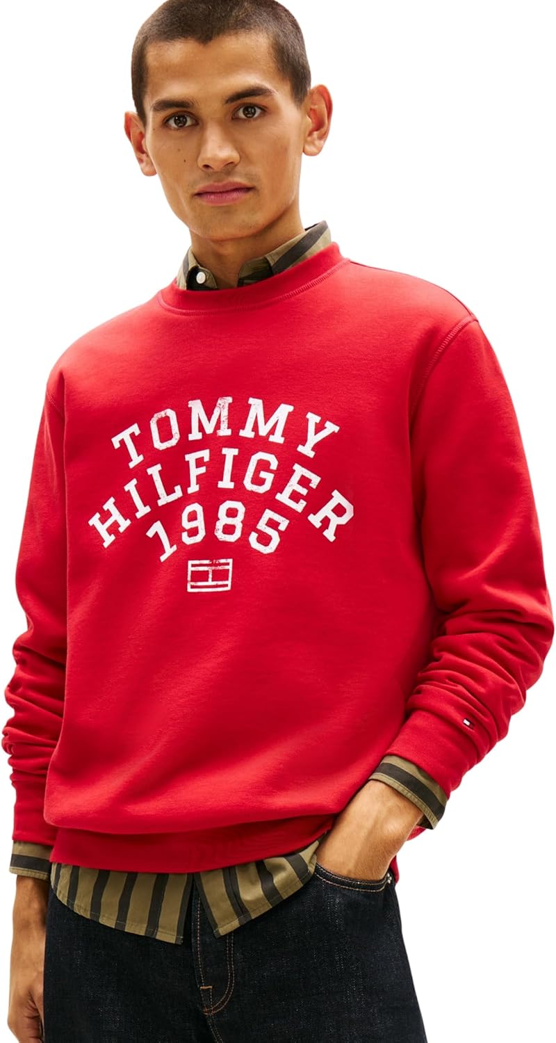 Thumbnail 5 de Tommy Hilfiger Men's Hilfiger Arch Sweatshirt Mw0mw41426 Pullover Sweatshirt