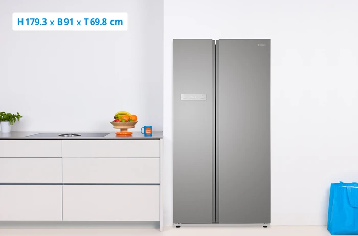 Thumbnail 13 de Wisberg WBSBSND595AZ Side‑by‑Side Kühlschrank