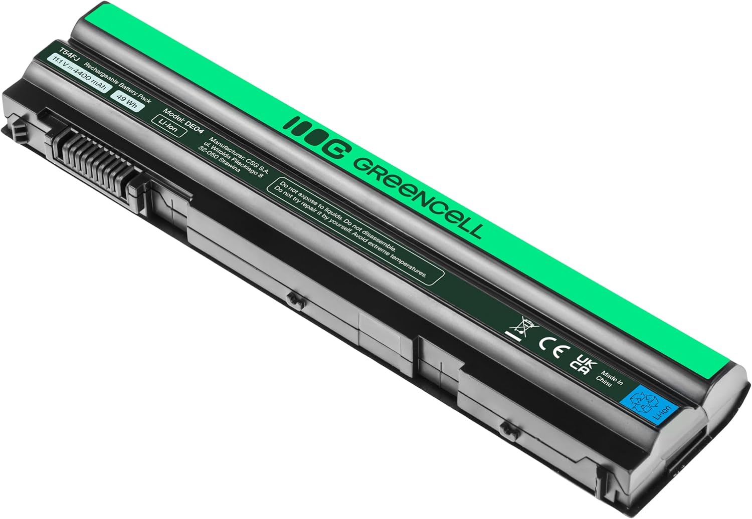 Detalle de Green Cell Batteria Dell T54FJ 8858X M5Y0X N3X1D per laptop Dell Latitude ed Inspiron/Vostro