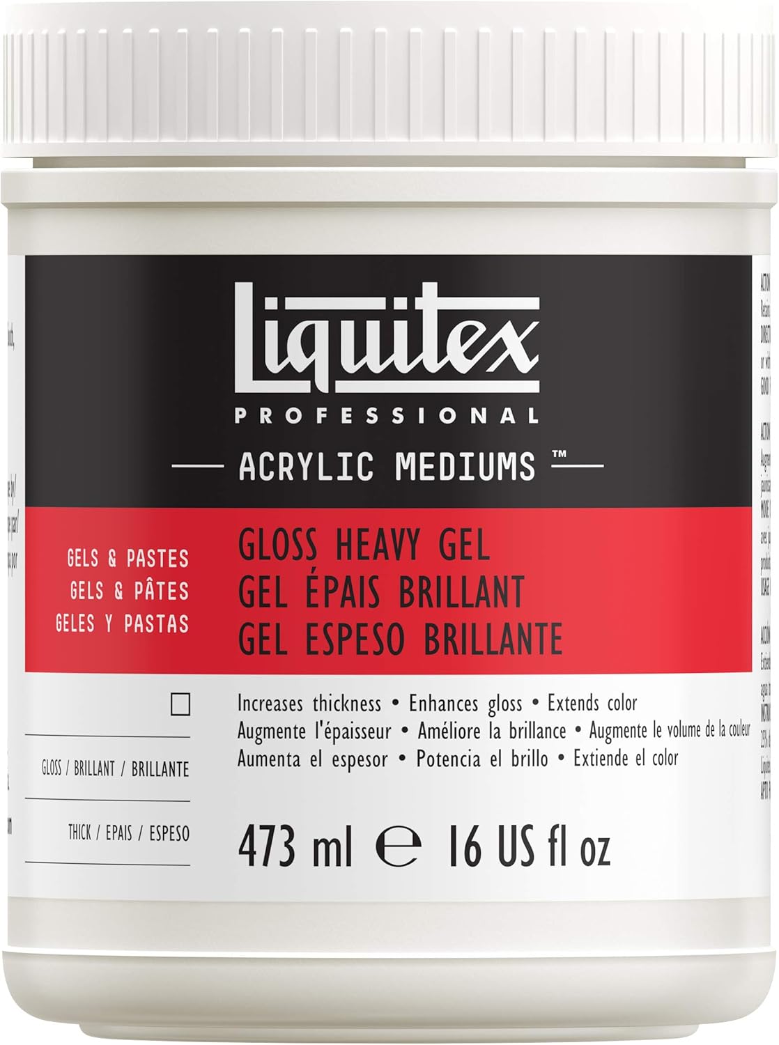 Detalle de Liquitex Additif - Médium Mat Flacon 237 ml (Lot de 1)
