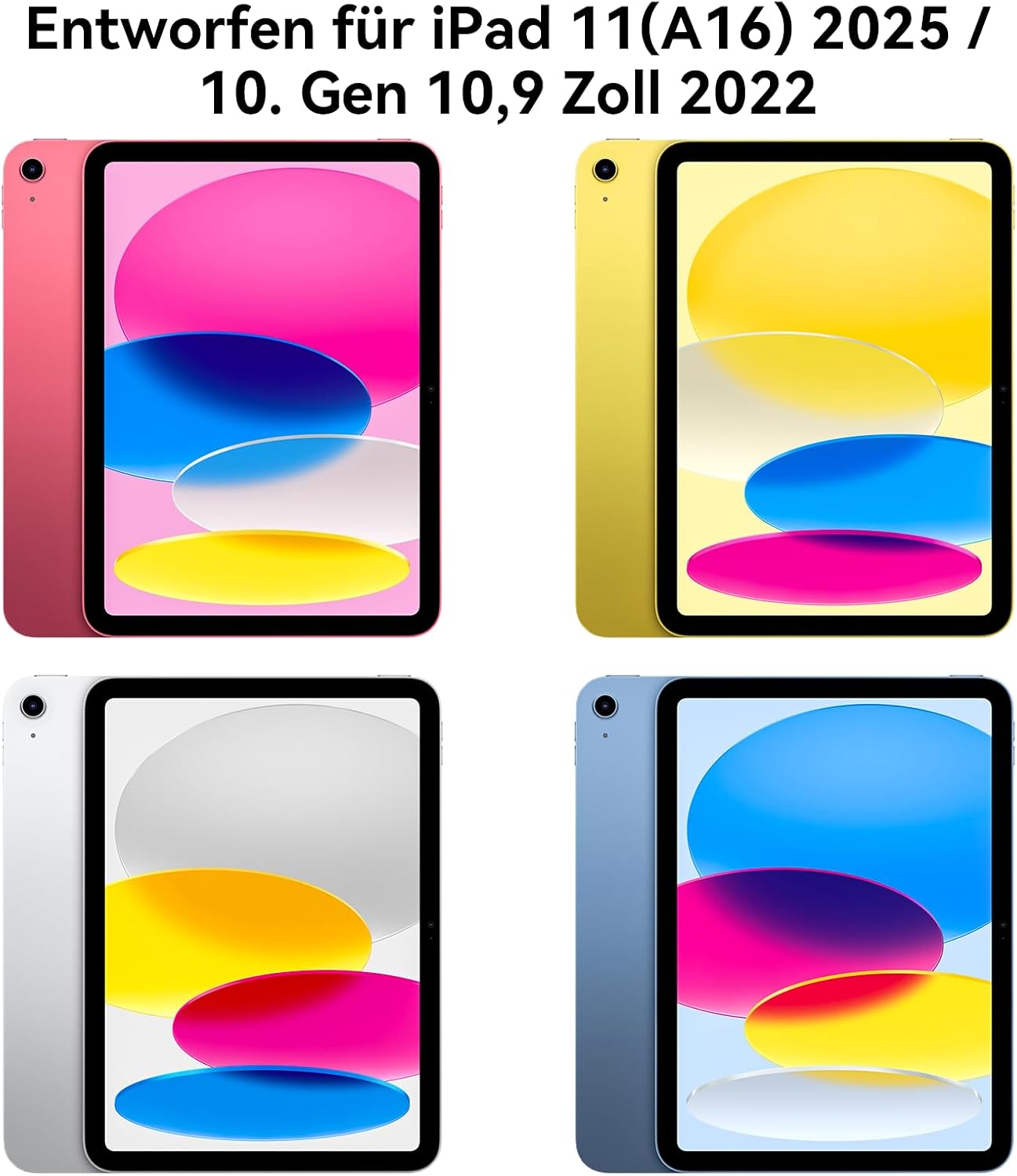 Thumbnail 6 de 3 Stück Papierfolie für iPad 11 Zoll (A16, 2025) – papierähnlicher Displayschutz für 10,9 Zoll Gen 10,9 2022