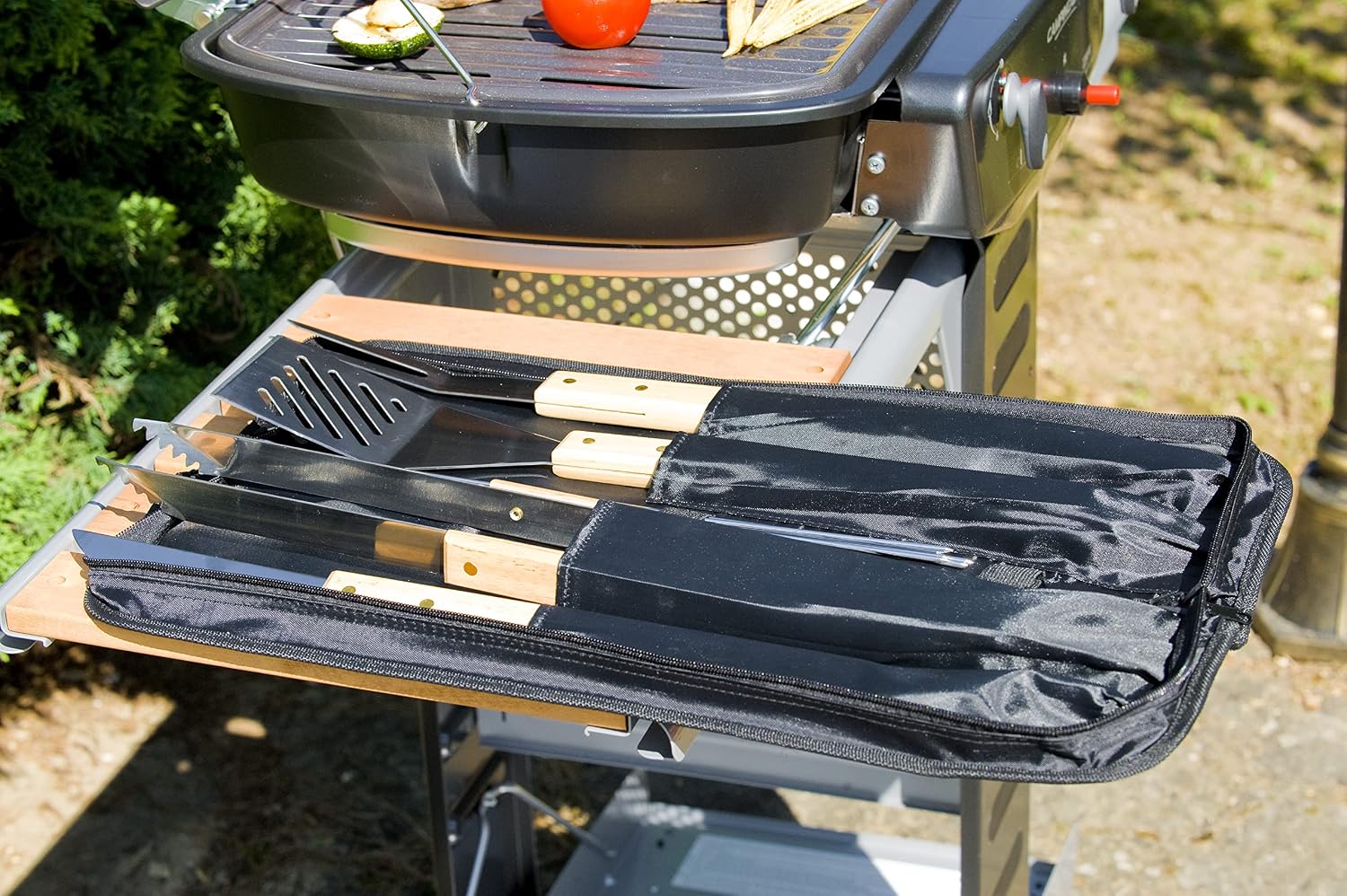 Detalle de Borsa utensili in tessuto Campingaz
